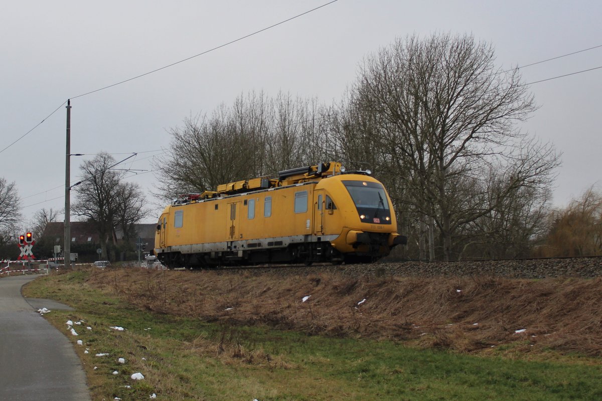 Am 26.1.17 war der 711 108 aufm Weg nach Wismar, hier in Bad Kleinen 