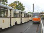 Pause w�hrend der Themenfahrt Oktober 2009, Berlin