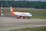 Ort: Berlin Tegel
Flugzeug: Airbus A320
Airline: Air Berlin
Registration: D-ABNF