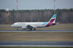 Datum: 23.12.2018    Von: DUS - Düsseldorf    Nach: TXL - Berlin    Flugnummer: 4U6909    Flugzeug: Airbus A320-214    Registration: D-ABNH    Airline: Eurowings    Aufnahmeort: Berlin Tegel